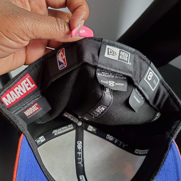 Marvel Spider-Man New Era Fitted Sz 8 - Picture 4 of 4